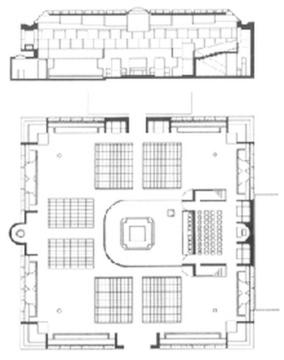 Zeichnung © Architekturzentrum Wien
