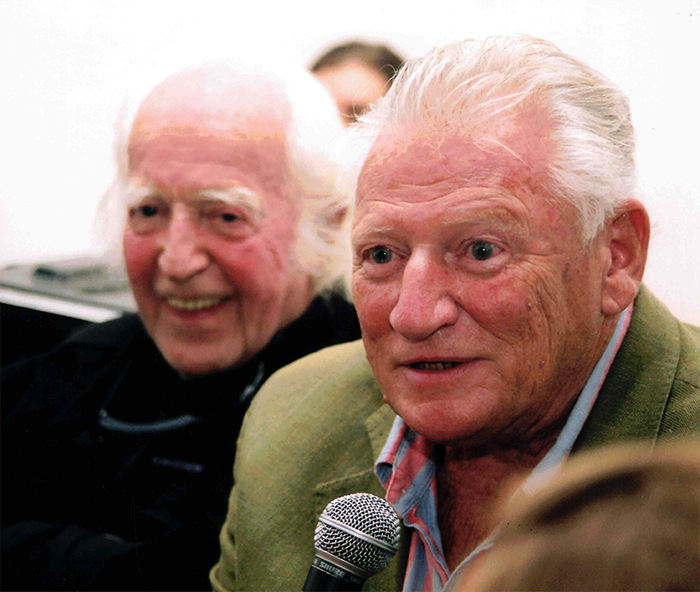 Mit Johannes Poigenfürst anlässlich 
"Endlich 40 ÖGFA"