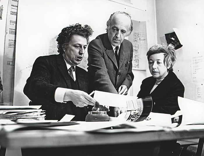 Mit Viktor Hufnagl und Traude Windbrechtinger, Arbeitsgemeinschaft von 1967 bis 1981