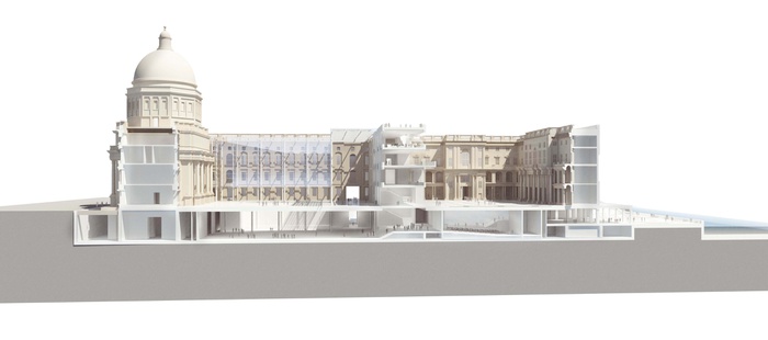 Wettbewerb Schloss Berlin Sonderrundgang 2008