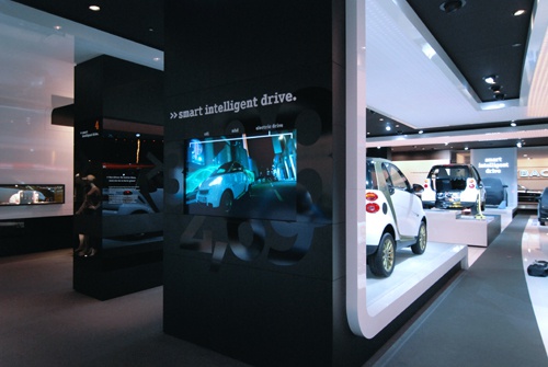 E.SMART - Messeauftritt IAA 2009 für PKW in Frankfurt