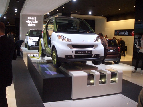 E.SMART - Messeauftritt IAA 2009 für PKW in Frankfurt