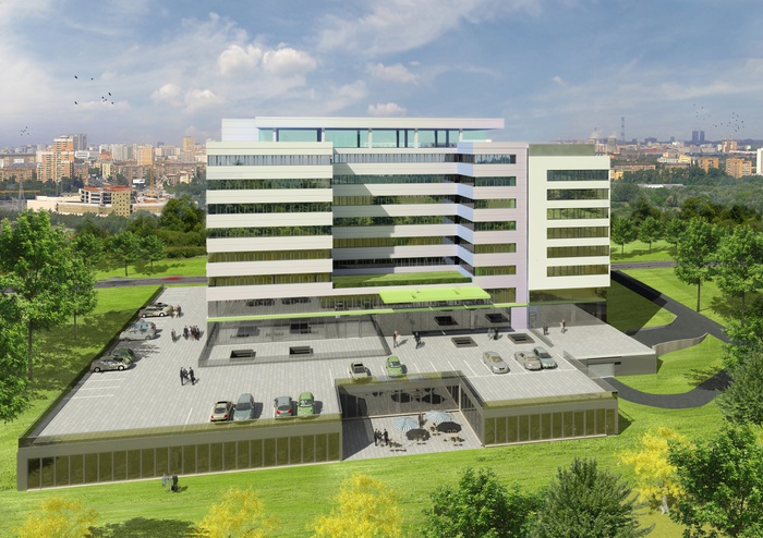 30.000m2 Office Center / Moscow 2009
