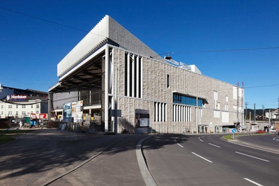 Musiktheater Linz – Die Oper im Vorgarten – Ansicht - Baustelle