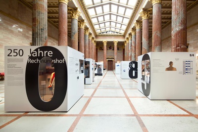 Rechnungshof Ausstellung im Parlament