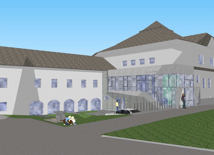 Umbau und Sanierung Pfarrhof Altmünster, Entwurf: Scherhaufer Plank Architekten 2011/12