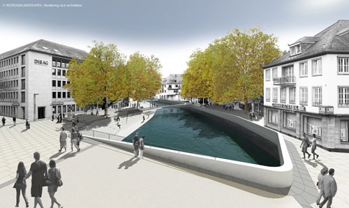 Siegen - Blick auf die Sieg