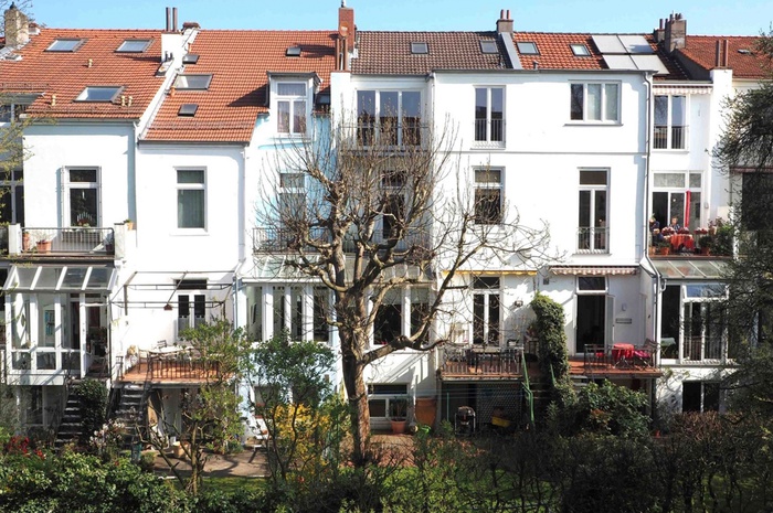 Blockrand in Bremen - Hofseite