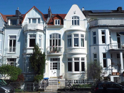 Blockrand in Bremen - Straßenseite