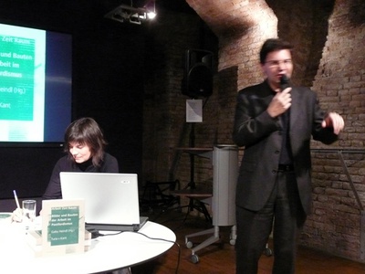 Gabu Heindl: Arbeit Zeit Raum / Buchpräsentation